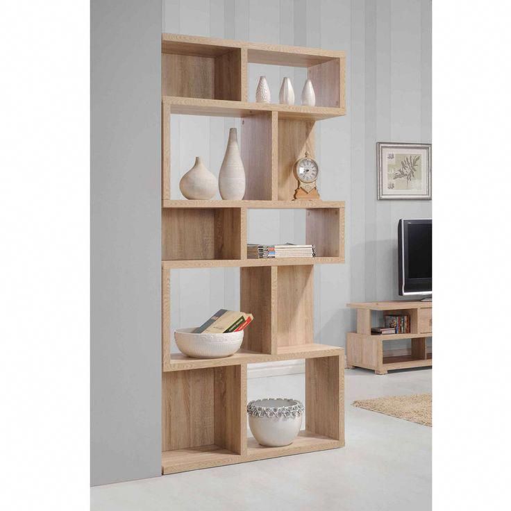 Buy the Apollo Sonama Oak Effect Tall Wide Bookcase | Living Room Furniture | Bookcases at The Range. #Decorativeaccents -   23 tall shelves decor
 ideas