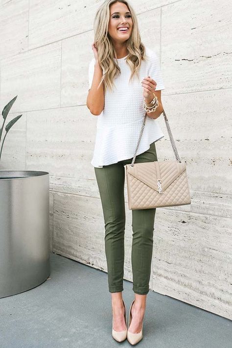 57 Fashionable Work Outfits To Achieve A Career Girl Image -   23 work style beautiful
 ideas
