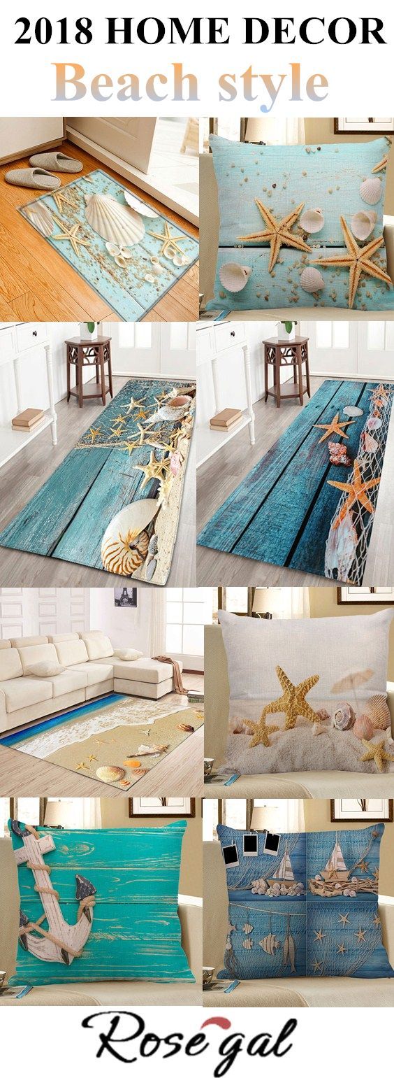 2018 Home Decor Beach Style.Free Shipping Worldwide.For bedroom,bathroom,living room. -   24 beach decor furniture
 ideas