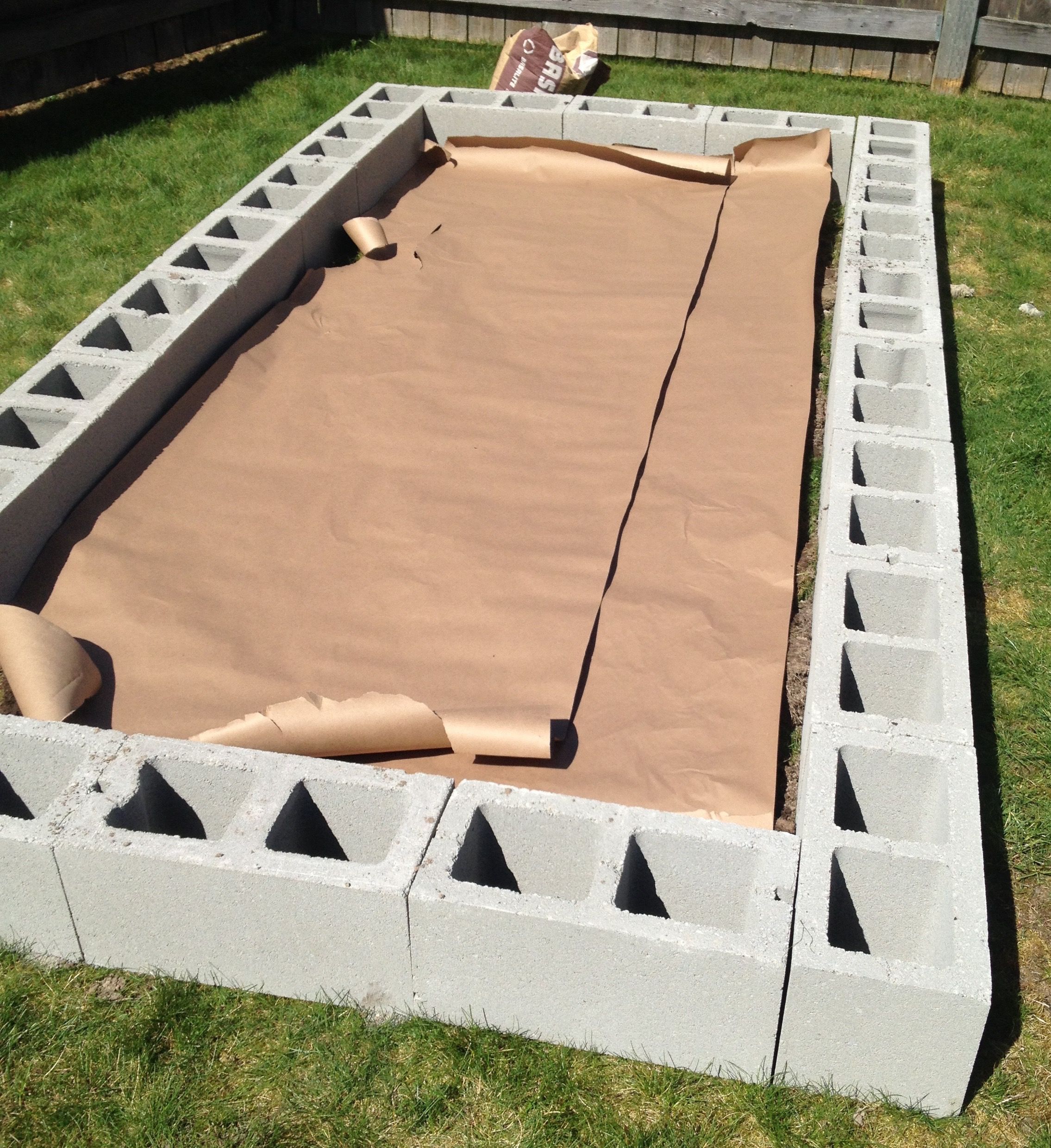 How to Build a Cinder Block Raised Garden Bed -   24 cinder block raised garden
 ideas