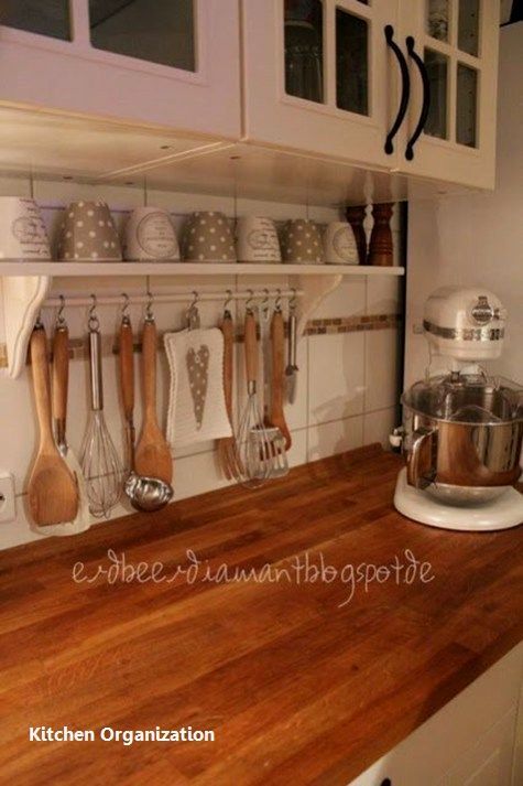 15 Smart DIY Organizing Ideas For Small Kitchen 2 -   24 diy decoracion cocina
 ideas