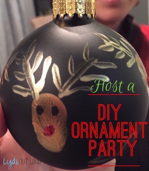 DIY Ornament Party -   24 diy ornaments family
 ideas