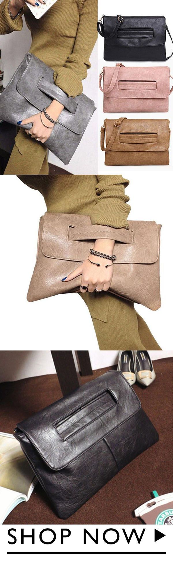 Women PU Envelope Trendy Work Bags Handbag -   24 diy wall kitchen
 ideas