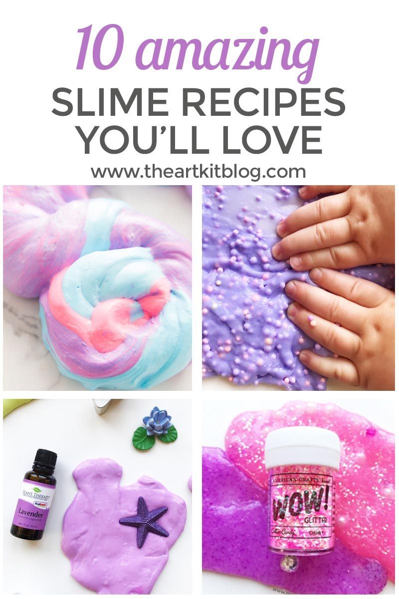 How to Make Slime: 10 Awesome Recipes -   24 easy crafts for 10 year olds ideas