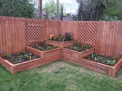 36 Beautiful DIY Raised Garden Beds Ideas -   24 garden boxes design
 ideas
