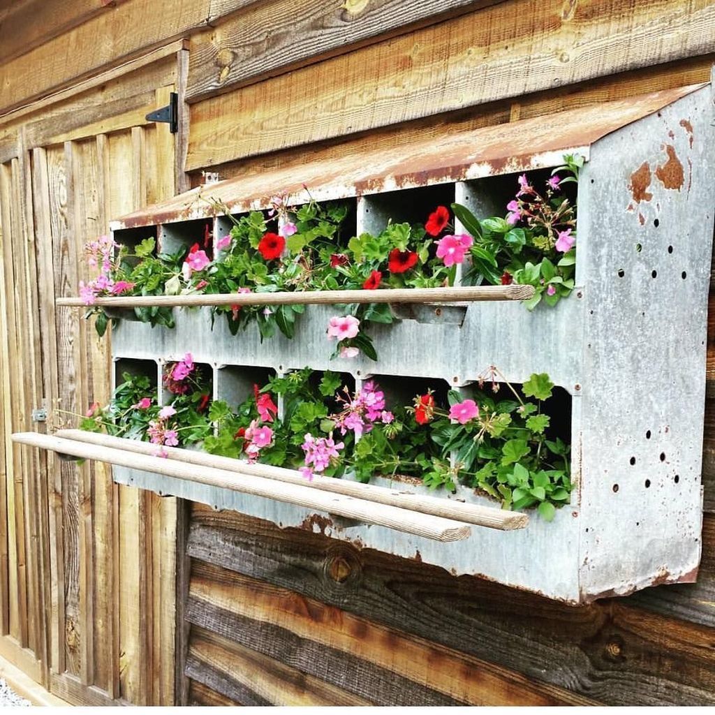 43 Amazing Windows Flower Boxes Design Ideas Must See -   24 garden boxes design
 ideas