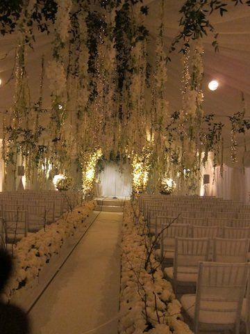 PHOTOS: Indoor Garden Wedding Ceremonies | Green - Yahoo Shine -   24 indoor garden wedding
 ideas