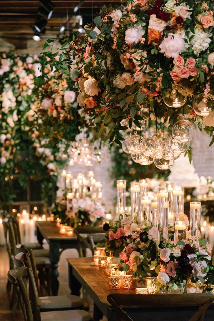 24 indoor garden wedding
 ideas