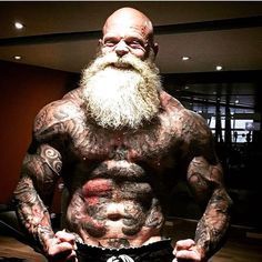 Maybe IпёЏ won’t be fat and hairy when I’m old... maybe I’ll be like this gorilla! -   24 mens fitness tattoo
 ideas