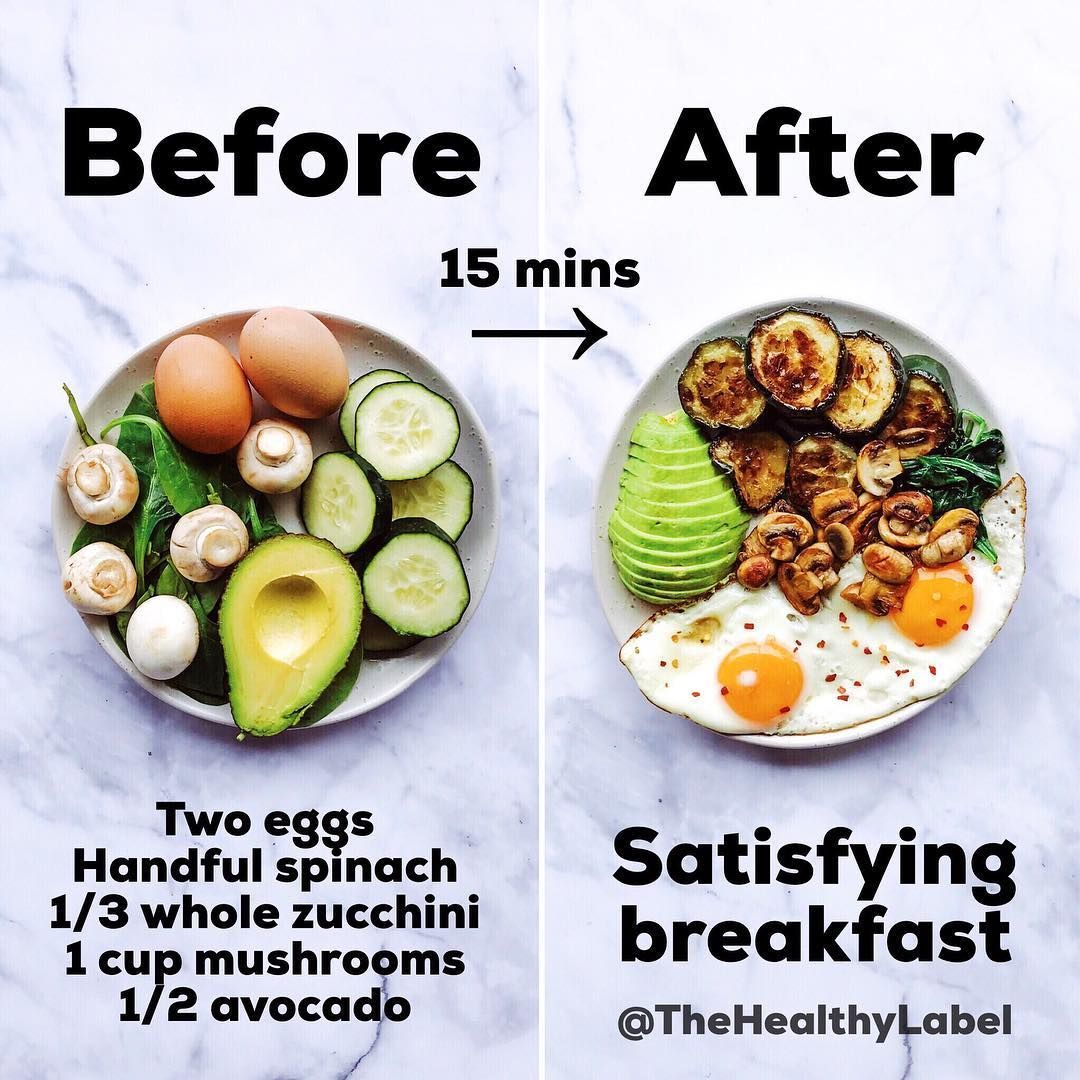 Quick, easy & satisfying breakfast: this should take you no longer than 15 minut… | Arabic News - PinNews -   24 mushroom recipes clean eating
 ideas