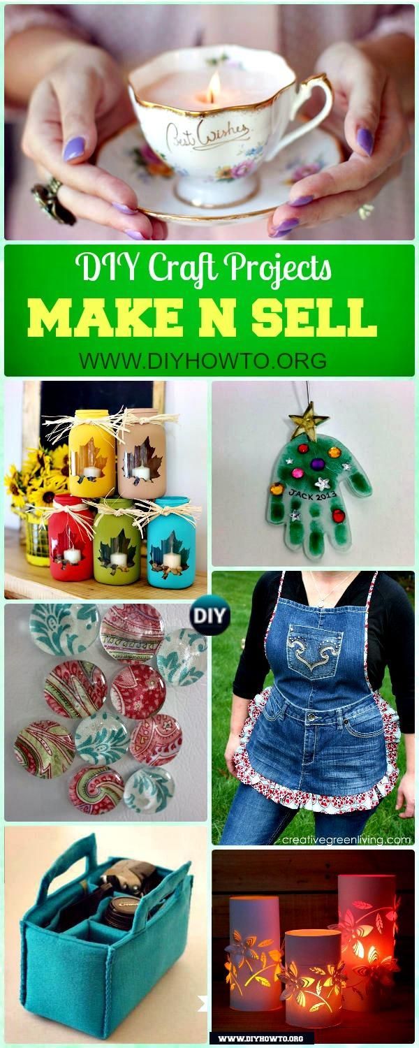 12 DIY Craft Projects You Can Make and Sell [Picture Instructions] -   24 sewing crafts to sell
 ideas