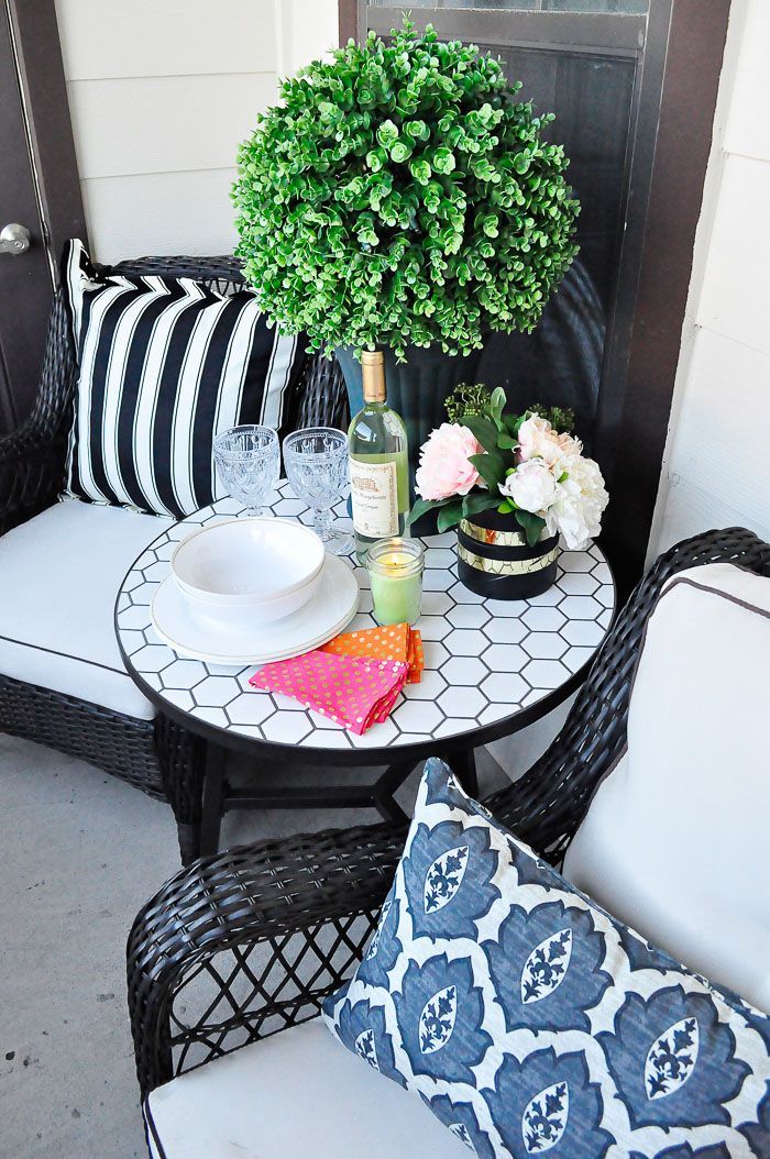 24 small patio decor
 ideas