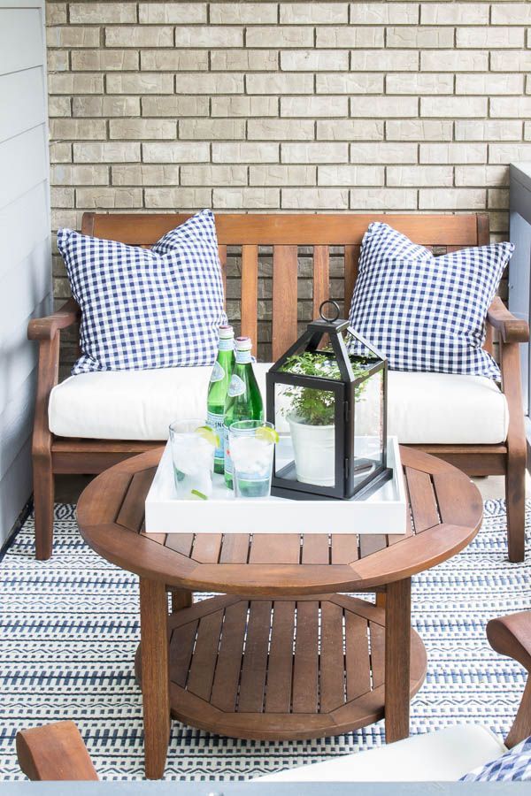 24 small patio decor
 ideas