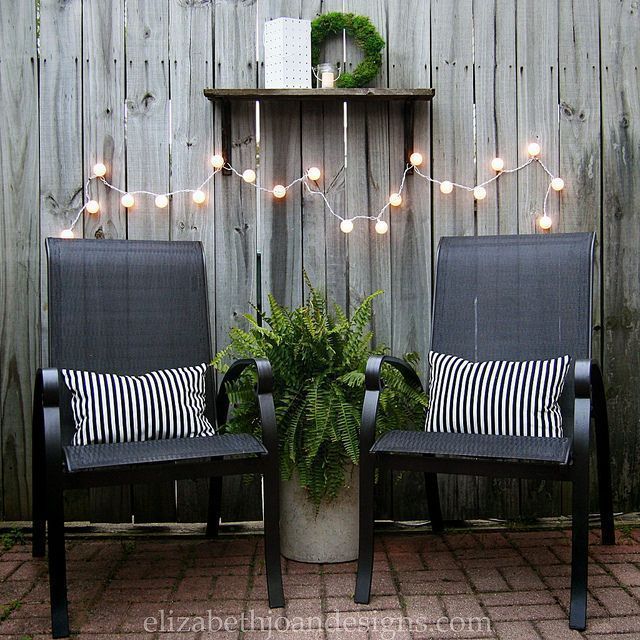 24 small patio decor
 ideas