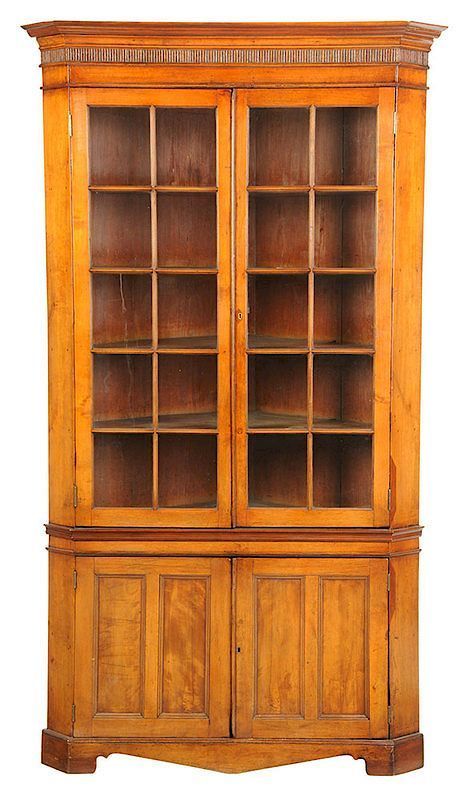Southern Chippendale Walnut Corner Cupboard by Brunk Auctions - 1277125 | Bidsquare -   24 southern victorian decor
 ideas