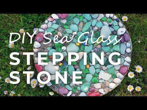 How to Make a Garden Stepping Stone -   25 garden stones broken china
 ideas