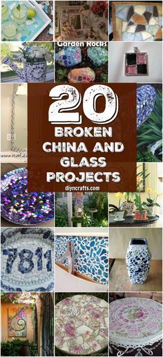 25 garden stones broken china
 ideas