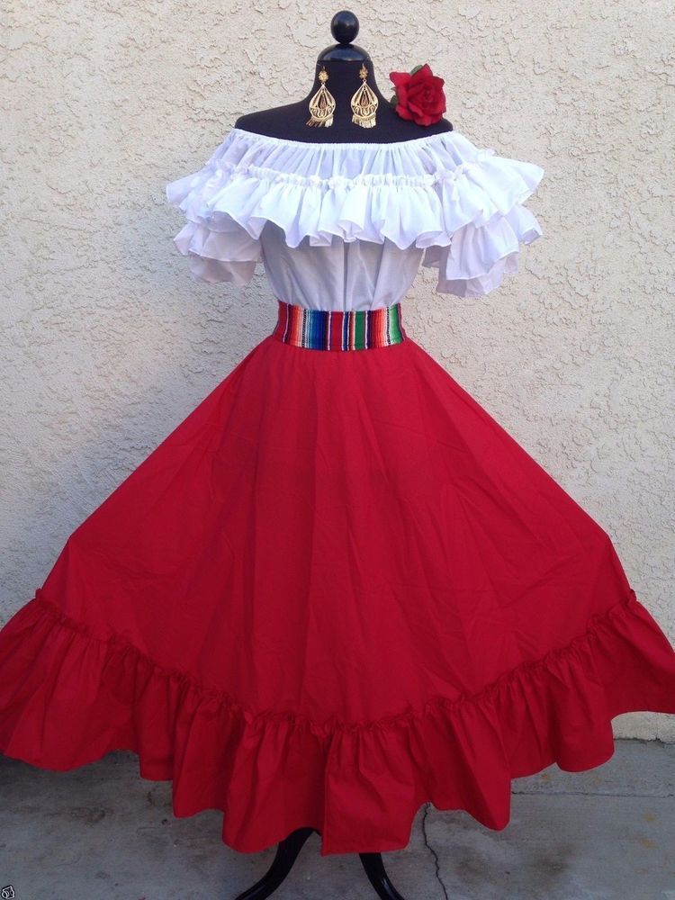 Mexican fiesta,5 de mayo,wedding dress off shoulder 2 piece w/sarape sash -   25 mexican style clothes
 ideas