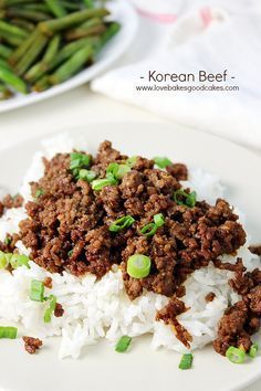 This Korean Beef recipe is perfect for a quick, easy and flavorful dinner! Serve it over rice for a meal the entire family will love! -   25 shaved beef recipes
 ideas