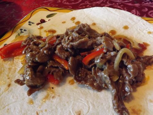 Shaved Beef Fajitas -   25 shaved beef recipes
 ideas