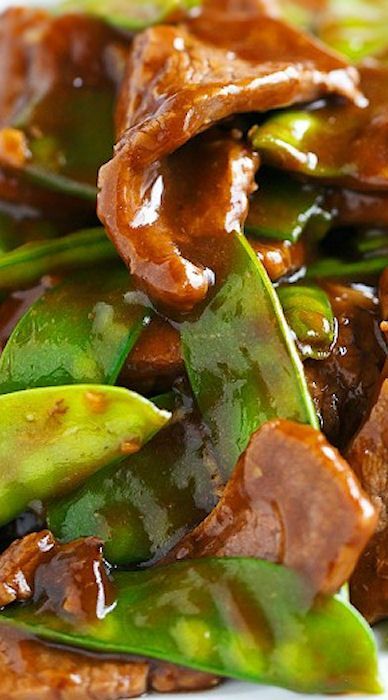 25-Minute beef and Snow Pea Stir Fry -   25 shaved beef recipes
 ideas