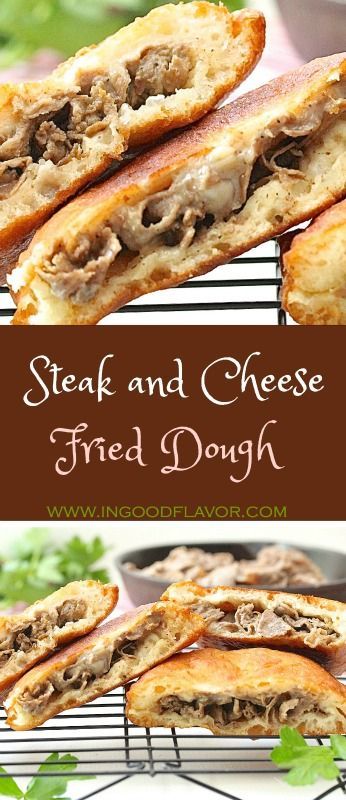STEAK AND CHEESE FRIED DOUGH -   25 shaved beef recipes
 ideas