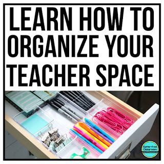 How to Declutter and Organize Your Teacher Desk -   10 teacher desk decor
 ideas