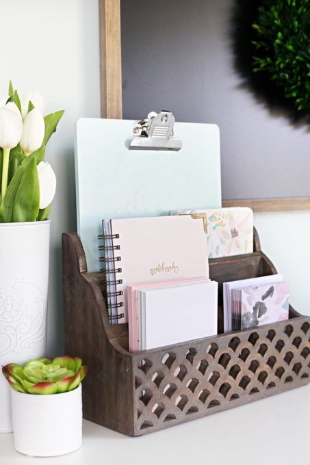 A Cozy Office Nook -   10 teacher desk decor
 ideas