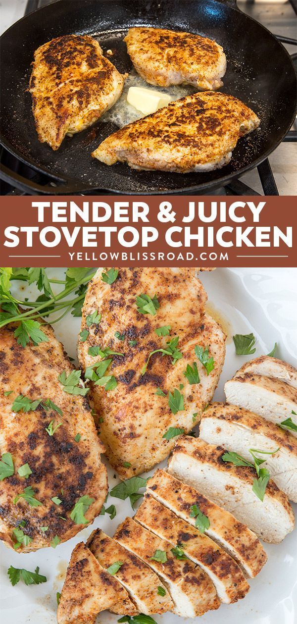 The BEST Stovetop Chicken Breast -   13 best chicken recipes
 ideas
