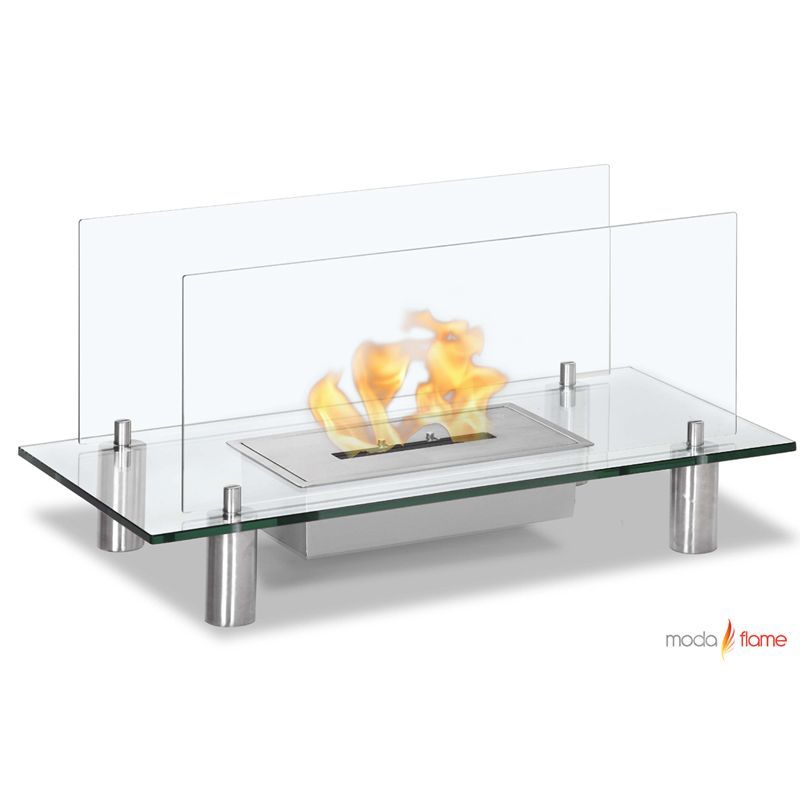 Regal Flame Delano Ventless Free Standing Ethanol Fireplace -   13 free standing fireplace decor
 ideas