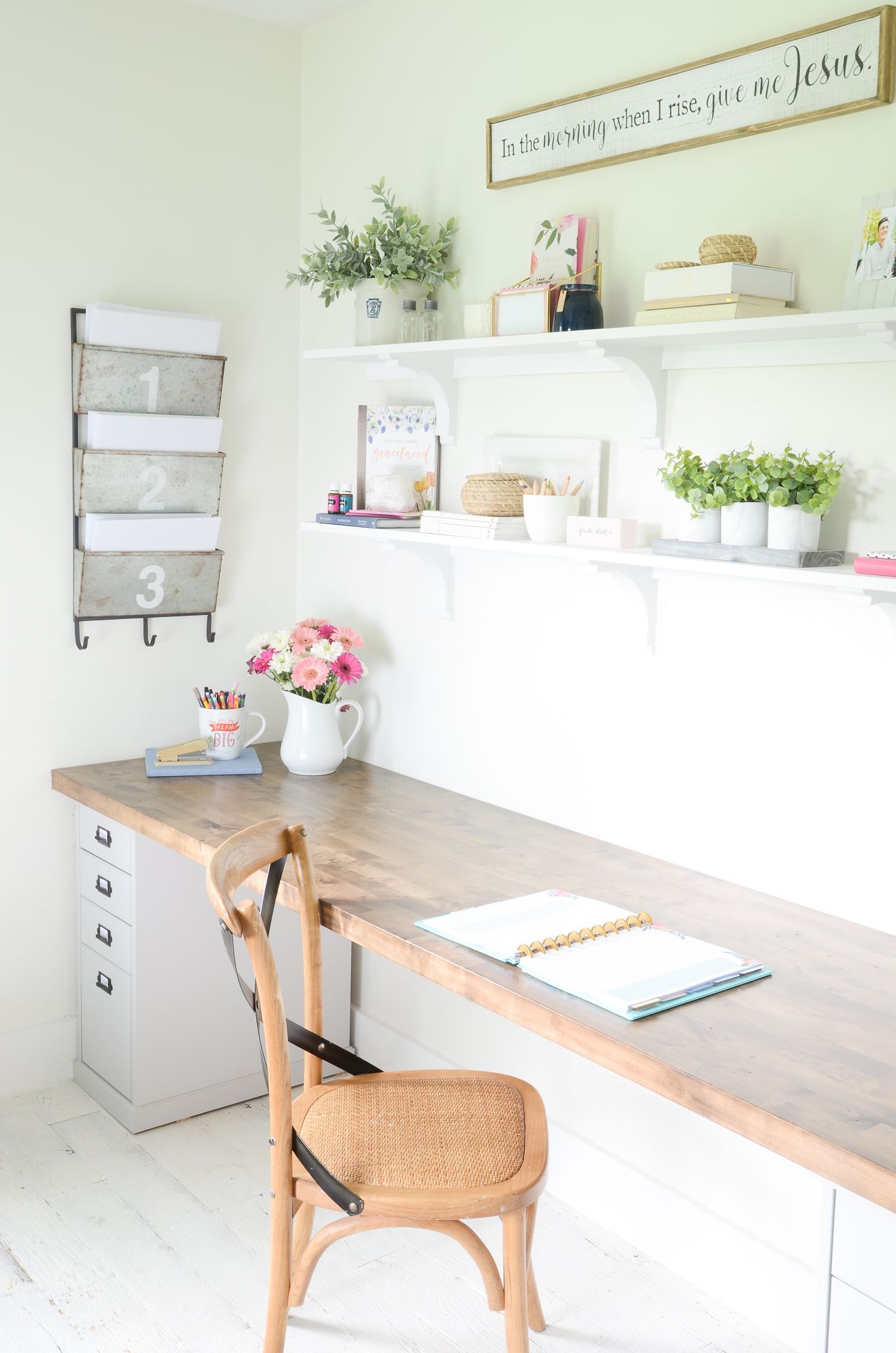 DIY Butcher Block Desk for my Home Office -   14 garden house office
 ideas