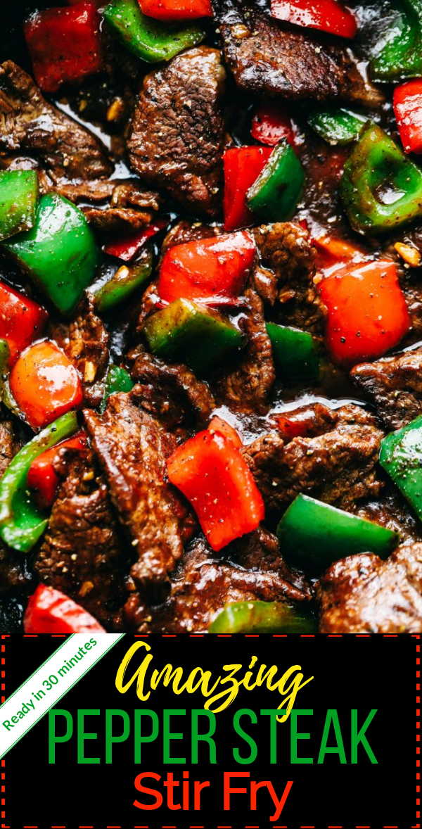 Amazing Pepper Steak Stir Fry Recipe -   14 healthy recipes steak
 ideas