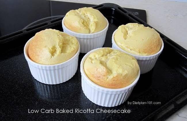 Low Carb Baked Ricotta Cheesecake (South Beach Phase 1 -   14 south beach cheesecake
 ideas