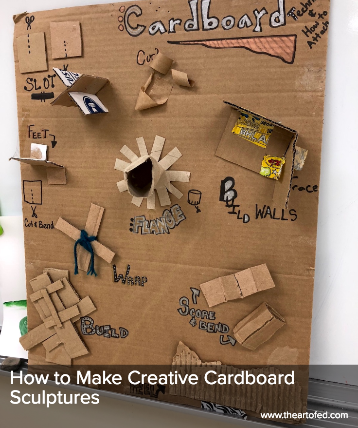 How to Make Creative Cardboard Sculptures -   15 cardboard crafts sculpture
 ideas
