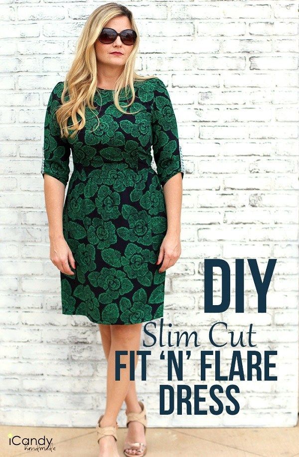 Tutorial: Slim Fit and Flare Dress -   15 diy dress bodice
 ideas