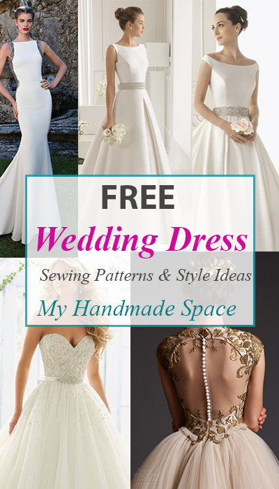 FREE Wedding Dress Sewing Patterns -   15 diy dress bodice
 ideas