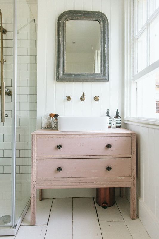 16 Stylish Bathroom Vanities You Won't Believe You Can DIY -   16 diy bathroom cupboard
 ideas