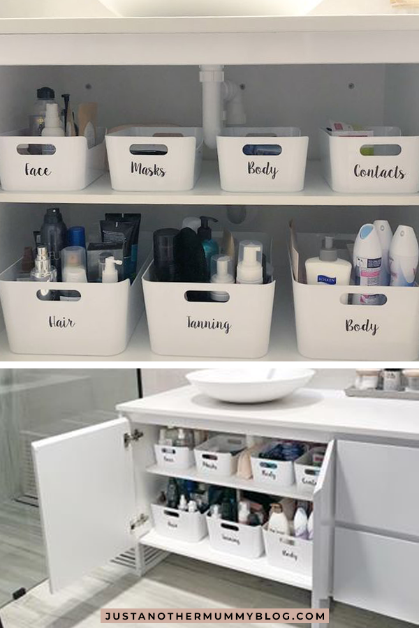 How To Organize Your Bathroom Cupboard -   16 diy bathroom cupboard
 ideas