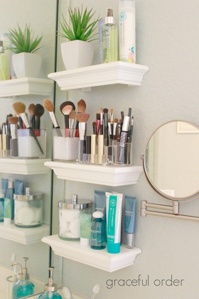 13 Brilliant Ways to Organize Your Bathroom -   16 diy bathroom cupboard
 ideas