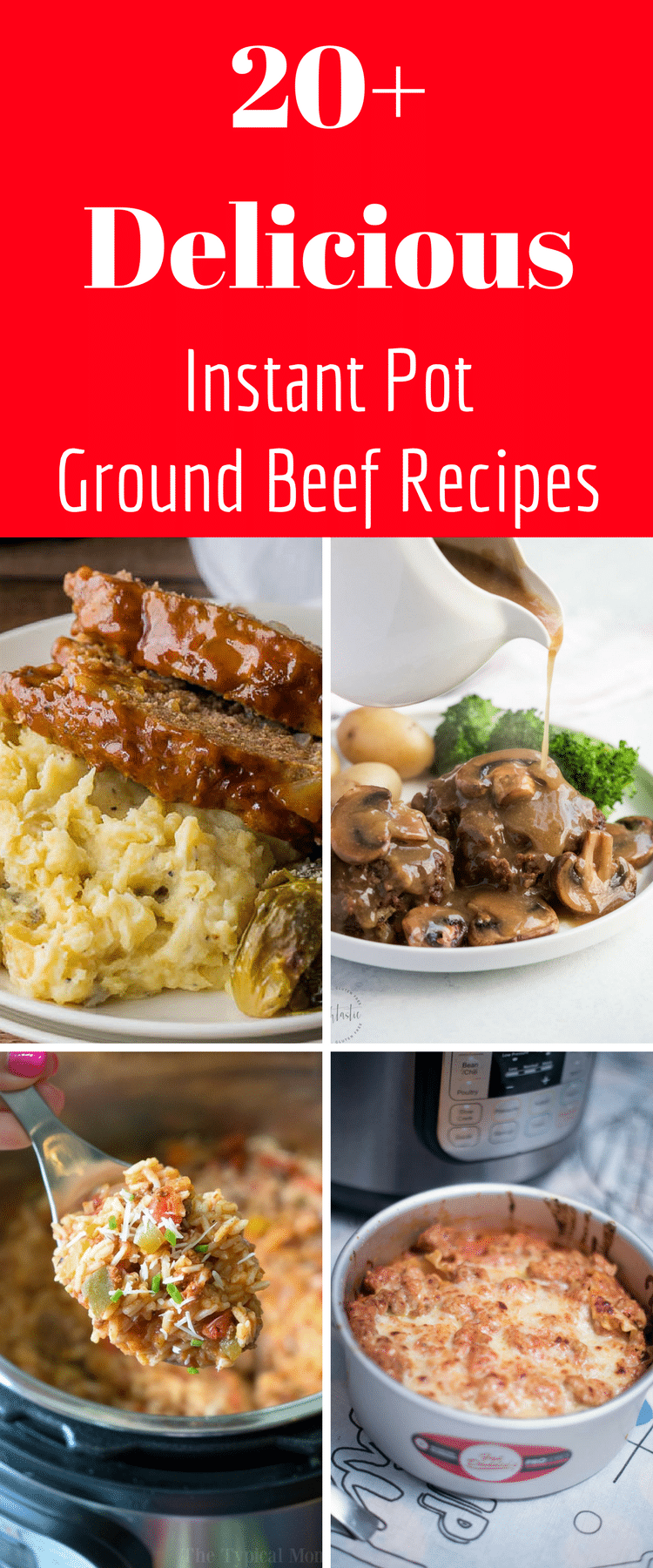 Looking for Instant Pot Ground beef recipes? Here are over 20 AMAZING ground beef recipes that are EASY and DELICIOUS! -   16 ground recipes crockpot
 ideas