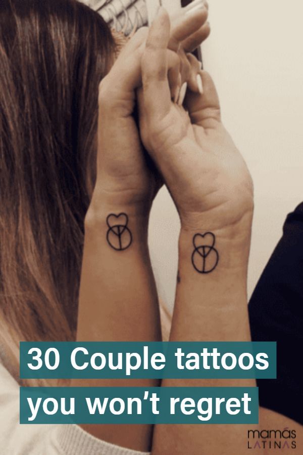 30 Couple tattoos you won't ever regret -   17 couple tattoo minimalist
 ideas