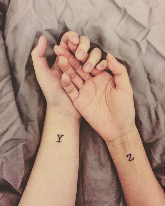 25 Lovely Tattoo Ideas For Couples -   17 couple tattoo minimalist
 ideas