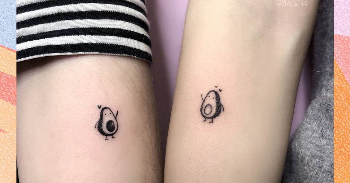 Here are the cutest matching tattoo designs we've spotted... -   17 couple tattoo minimalist
 ideas