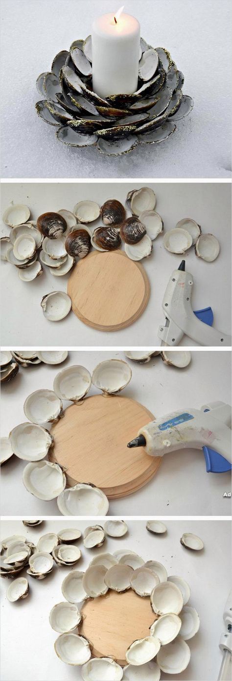 17 seashell crafts
 ideas