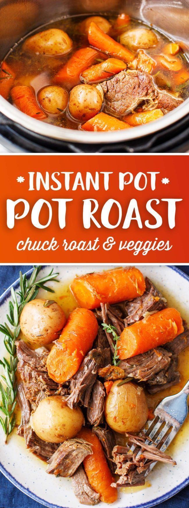 Instant Pot Pot Roast -   18 crockpot recipes pot roast
 ideas