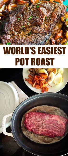 The BEST (and also easiest) pot roast ever! If you can turn on an oven you can master this recipe! -   18 crockpot recipes pot roast
 ideas