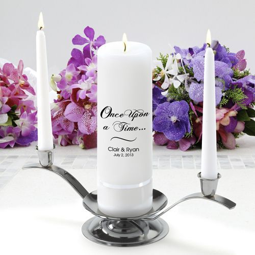 Once Upon a Time Premier Unity Candle Set (CP1) -   18 diy candles stand
 ideas