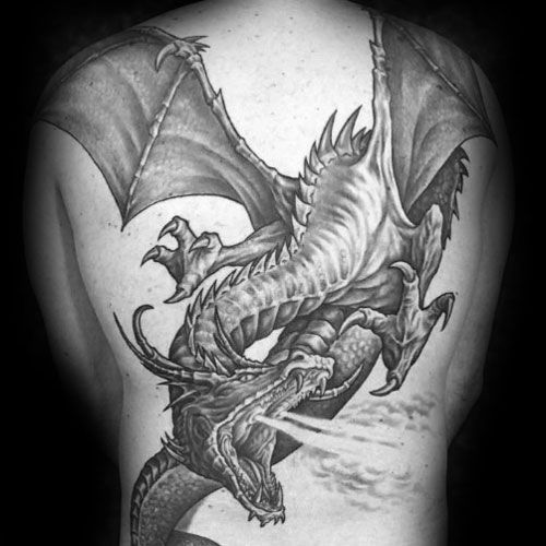 61 Best Dragon Tattoos For Men: Cool Designs + Ideas (2019 Guide) -   18 dragon tattoo man
 ideas