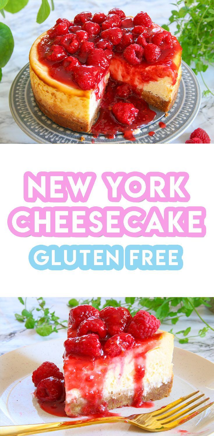 My Dad's Fave Gluten Free Baked New York Cheesecake -   19 fitness gifts gluten free
 ideas