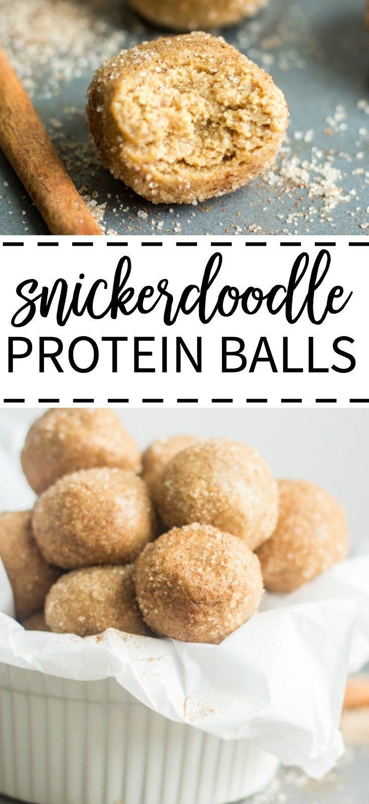 Snickerdoodle Protein Balls [Gluten Free] -   19 fitness gifts gluten free
 ideas